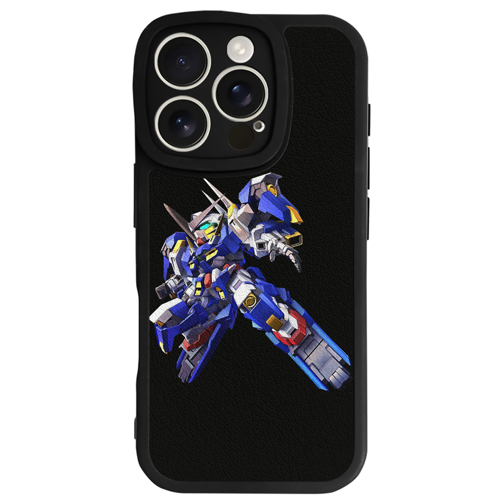 （画像用） 機動戦士ガンダム Mobile Suit Gundam 【iPhone 16シリーズ対応】シリコンスマホケース（レザー調） 材質：シリコン
